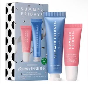 Summer Fridays Jet Lag Mask + Lip Butter Balm - NWT